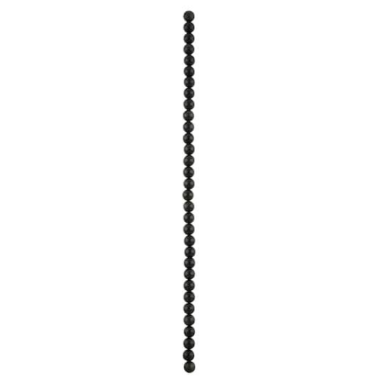 Black Obsidian Round Beads, 8mm by Bead Landing™